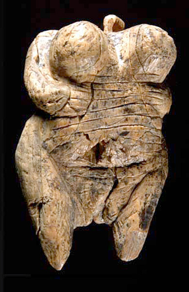 Venus, Figur aus dem Hohle Fels bei Schelklingen