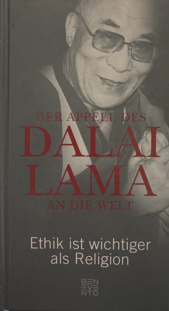 Dalai Lama, Buch von 2025: Ethik ist wichtiger als Religion